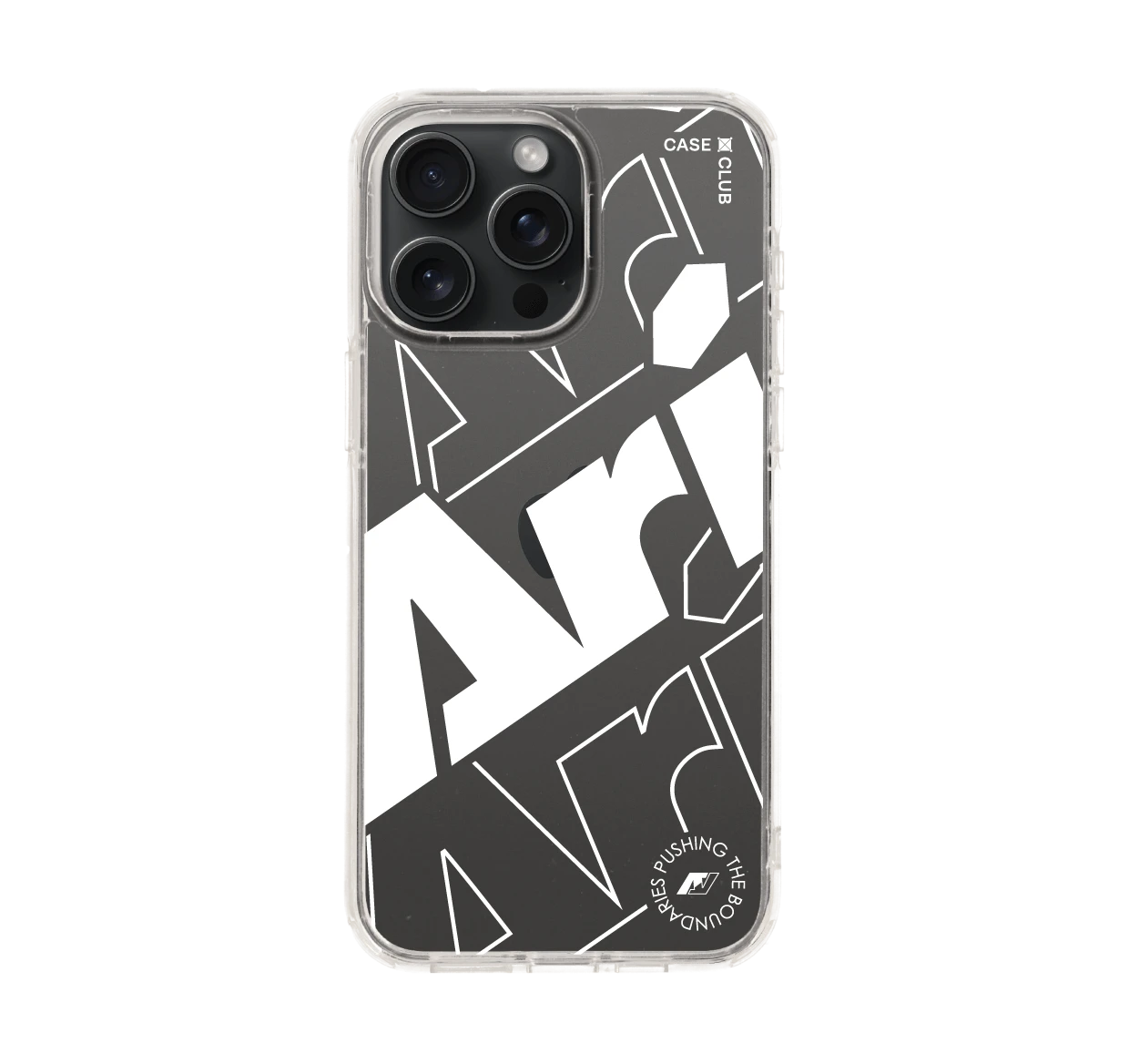 ari โลโก้มาเนียสีขาว แนวสตรีท